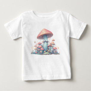 Retro-pastellsvampar med mjuk färg 02 t shirt