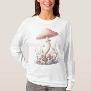 Retro-pastellsvampar med mjuk färg 03 t shirt