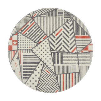 Retro Patchwork: Abstraktens geometriska design
