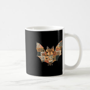 Retro Patchwork Quilt T Coquette Fall Halloween Sp Kaffemugg