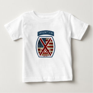 Retro patriotisk 10th berguppdelning tee