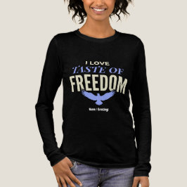 Retro Patriotisk Smak Av Frihet Vintage Americana T Shirt