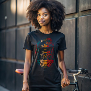 Retro Paul Bunyan Bike Trail T Shirt