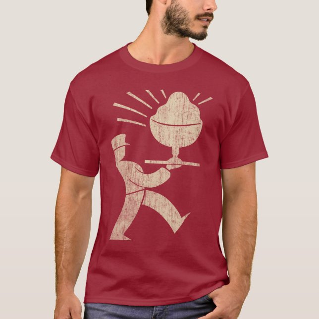 Retro PClogotyp (vintage) Tee (Framsida)