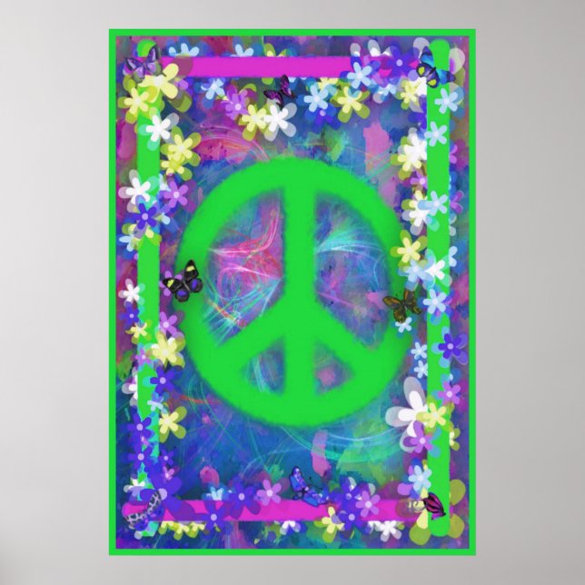 Retro Peace Poster III (Framsidan)