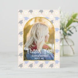 Retro Peach Graduation Tack Kort