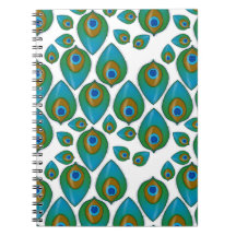 Retro Peacock Mönster