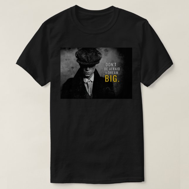 Retro Peaky Blinders Awesome For Movie Fan T Shirt (Design framsida)