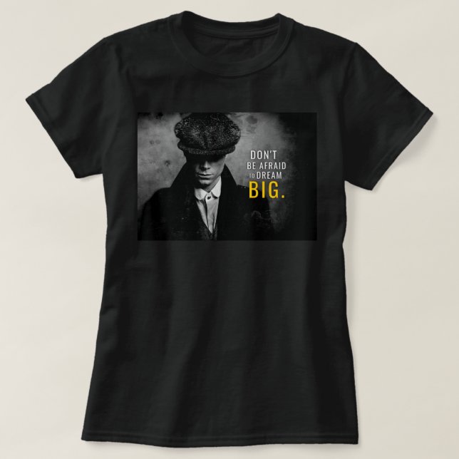 Retro Peaky Blinders Fantastisk för Film Fläkt T Shirt (Design framsida)