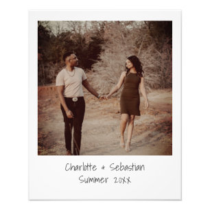 Retro Personlig för gammalt filter för snabbmatat  Fototryck