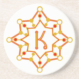 Retro-Personligen för design i mitten av århundrad Underlägg