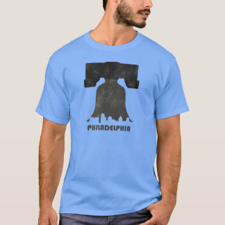 Retro Philadelphia Horisont-Manar T Shirt
