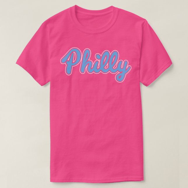 Retro Philly Throwback Philadelphia Fläkt Favorite T Shirt (Design framsida)