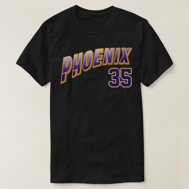 Retro Phoenix nummer 2 T Shirt (Design framsida)