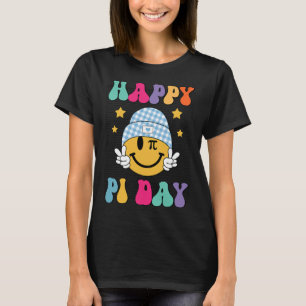 Retro Pi Day 10000 siffror Pi Sign Math Teacher Wo T Shirt