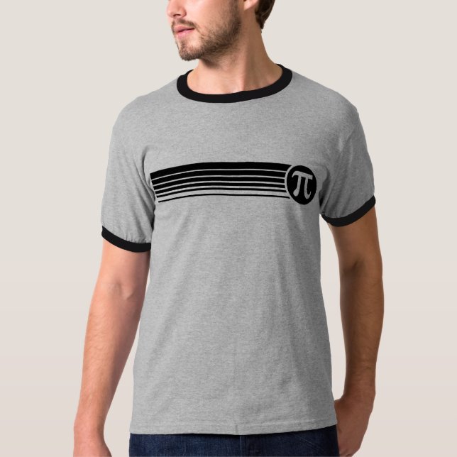 Retro Pi Tee Shirt (Framsida)
