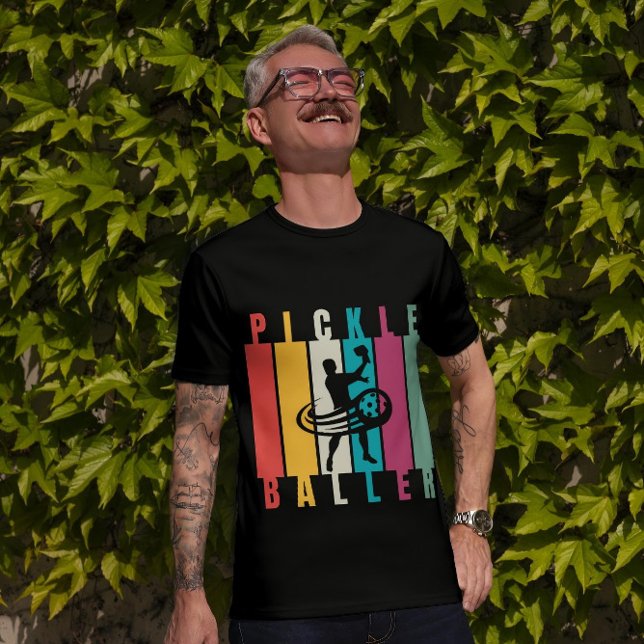 Retro Pickle baller pension tshirt T Shirt (Skapare uppladdad)