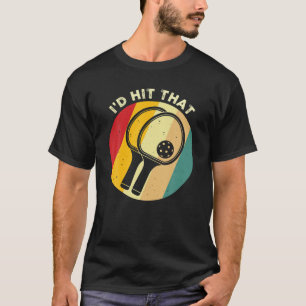 Retro Pickleball-kul... Jag hade Slått Pickleball T Shirt