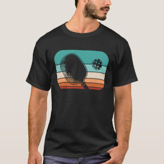 Retro Pickleball Player Pickle Boll T Shirt