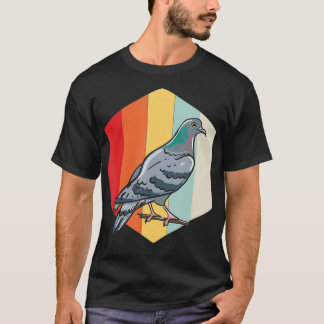 Retro Pigeon Owner Älskare presenterar Pigeon Kärl T Shirt