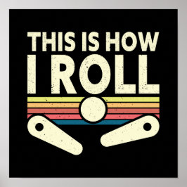 Retro Pinball Art Poster nr 16