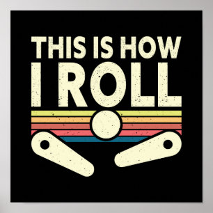 Retro Pinball Art Poster nr 16