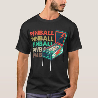 Retro Pinball Maskin Retro Pinball Pinball T Shirt
