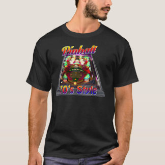 Retro Pinballdesign T-shirt