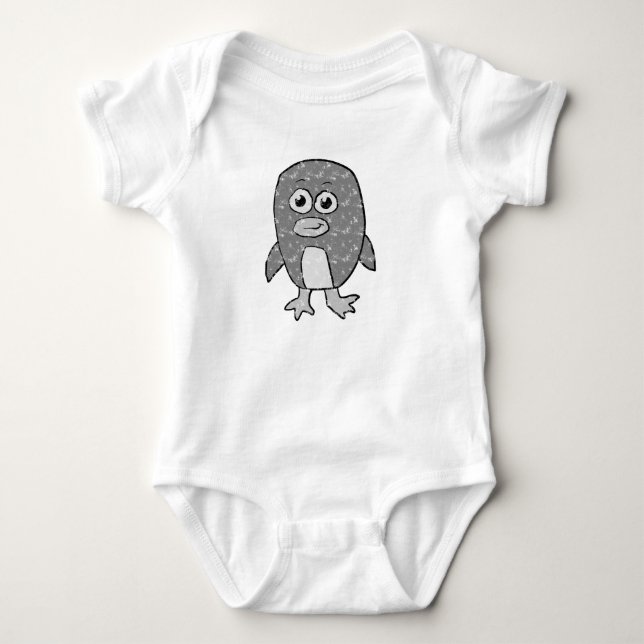 Retro Pingvin T Shirt (Framsida)
