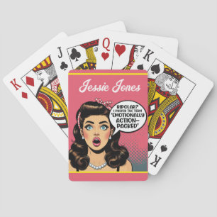 Retro Pinup_ Åtgärd slutförd Casinokort