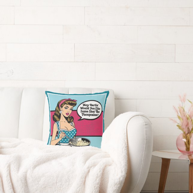 Retro Pinup_ Hej Darlin Kudde (Soffa)