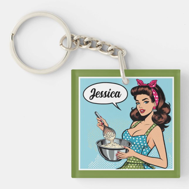 Retro Pinup_ med känsel (Framsidan)