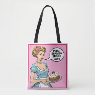Retro Pinup_ serverat dagligen Tygkasse