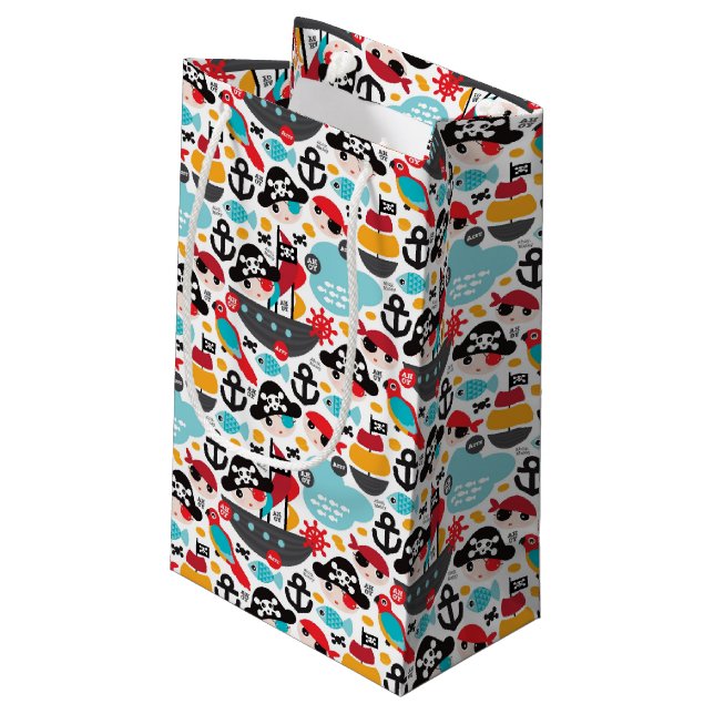 Retro piratillustrationsegling (Baksidan Vinklad)