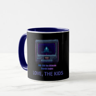 Retro Pixel Art Tech Pappa Personlig gåva Mugg