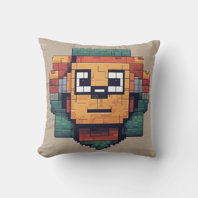 Retro Pixel Kudde (Framsida)