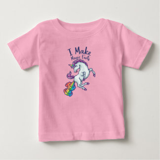 Retro Pixel Rolig Enhörning Jag Gör Magiska Fartar T Shirt