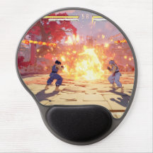 Retro Pixel Showdown Fireball Musmatta