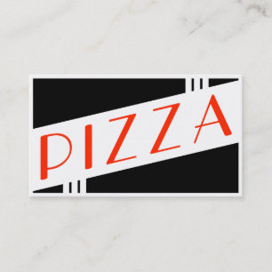retro pizzakundlojalitet lojalitetskort