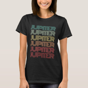 Retro Planet JUPITER Science Crew Astronomy Team S T Shirt