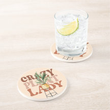 Retro Plant Dam Watercolor Plants Typography