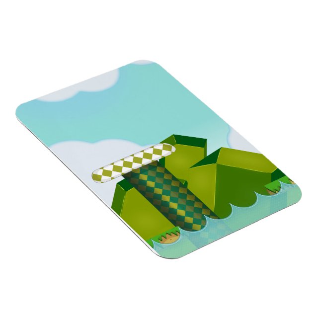 Retro Plattformspel Magnet (Högersidan)