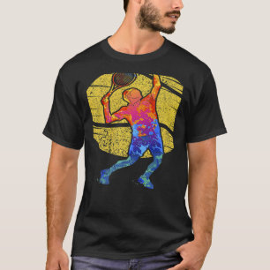 Retro Player Professionell Trainer Tennis 2 T Shirt