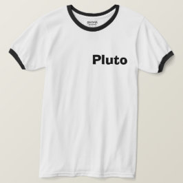 Retro Pluto "Glöm aldrig" T Shirt