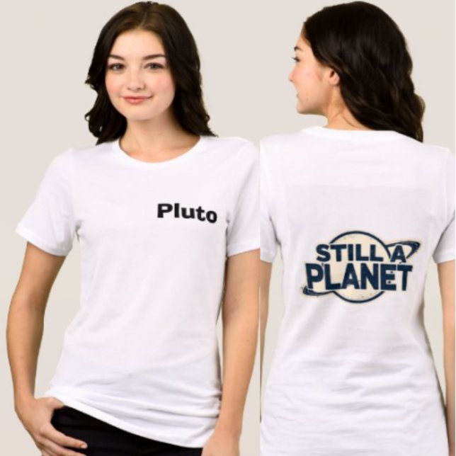 Retro Pluto "Glöm aldrig"  T Shirt (Skapare uppladdad)