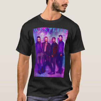 Retro pojkband Space Blue & Purple T Shirt