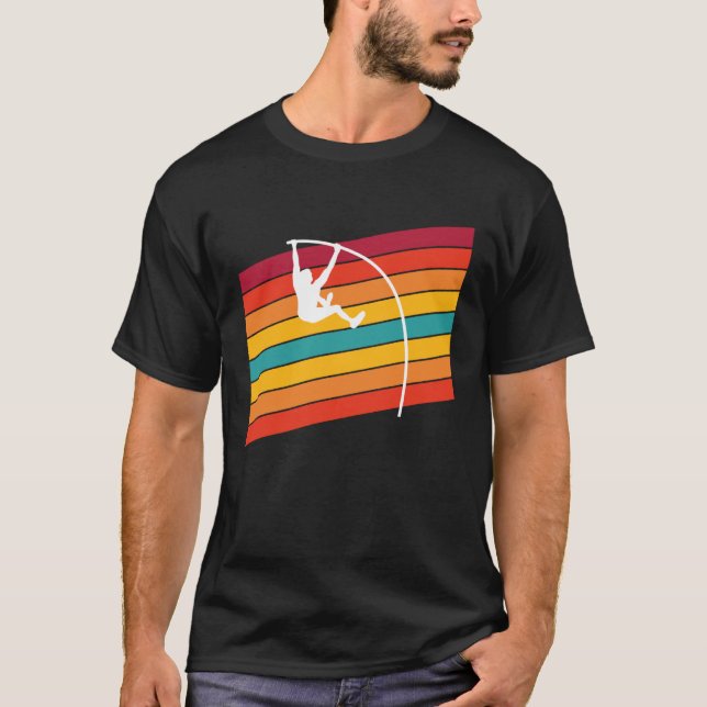 Retro-polera Spike-spårnings- och Fält-utrustning T Shirt (Framsida)