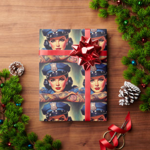 Retro Policeshe Presentpapper