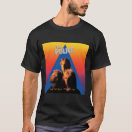 Retro Polisbandet Usa Tour Kärlek T Shirt