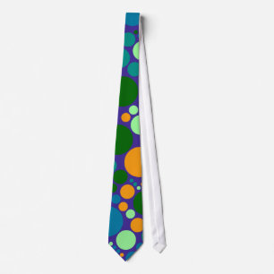 Retro Polka Dot Mosaic Mönster #2 Slips